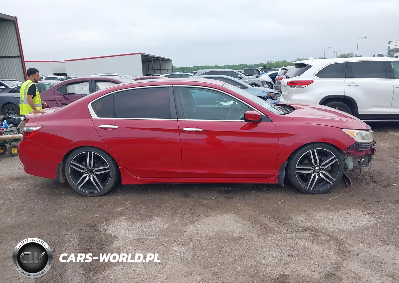 2016 Honda Accord Sport VIN:1HGCR2F5XGA228224 - 14