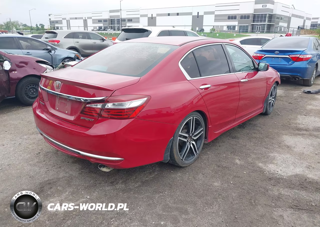 2016 Honda Accord Sport VIN:1HGCR2F5XGA228224 - 4