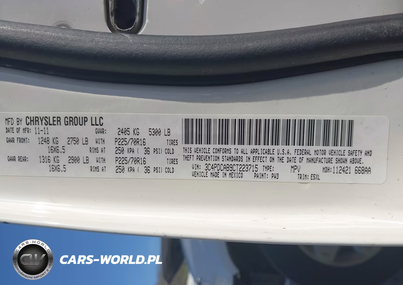 2012 Dodge Journey Se-Avp VIN:3C4PDCAB9CT223715 - 9