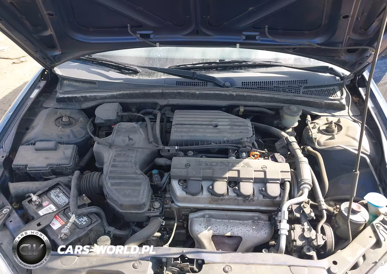 2005 Honda Civic Lx VIN:JHMES16505S001636 - 10