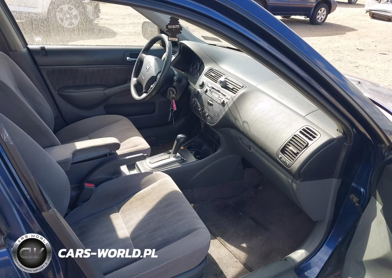2005 Honda Civic Lx VIN:JHMES16505S001636 - 5