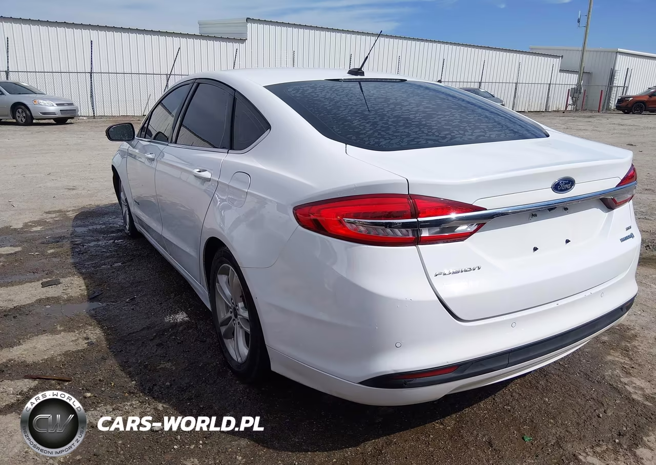 2018 Ford Fusion Hybrid Se VIN:3FA6P0LU1JR253789 - 3