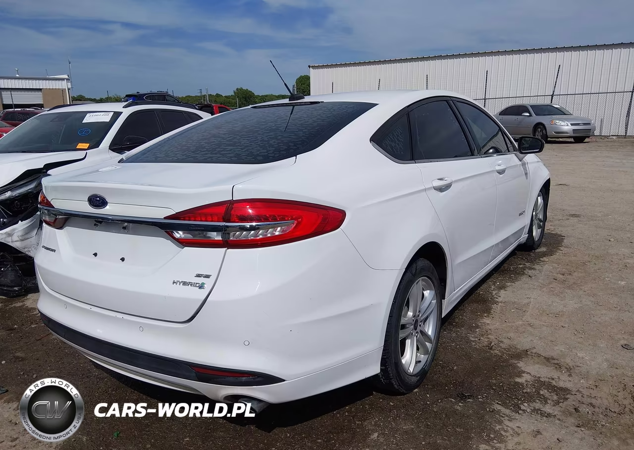 2018 Ford Fusion Hybrid Se VIN:3FA6P0LU1JR253789 - 4