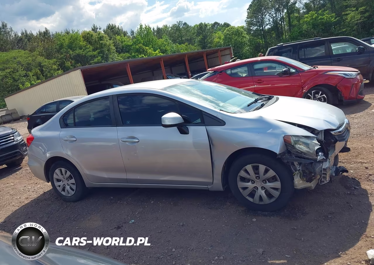 2012 Honda Civic Lx VIN:19XFB2F59CE307553 - 14
