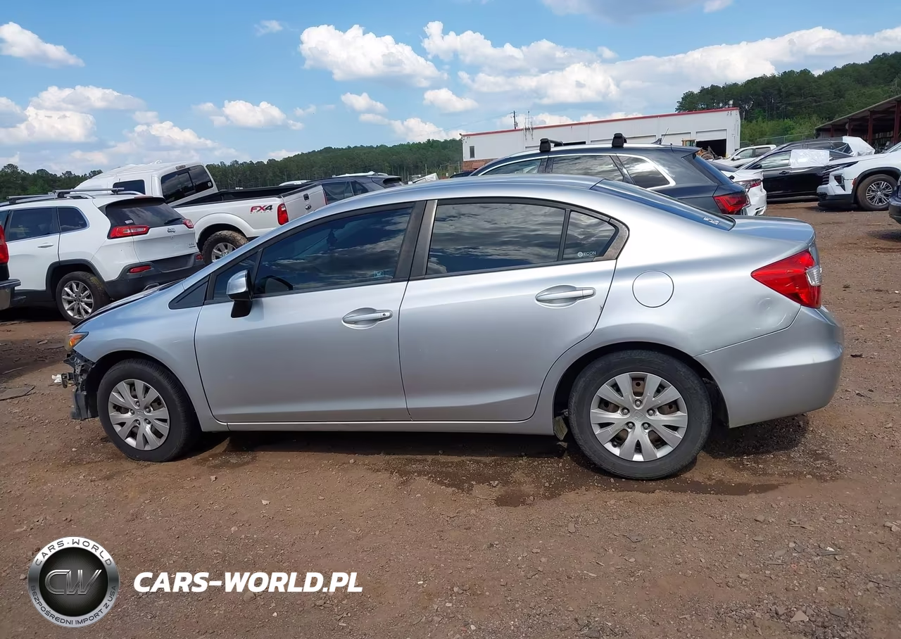 2012 Honda Civic Lx VIN:19XFB2F59CE307553 - 15