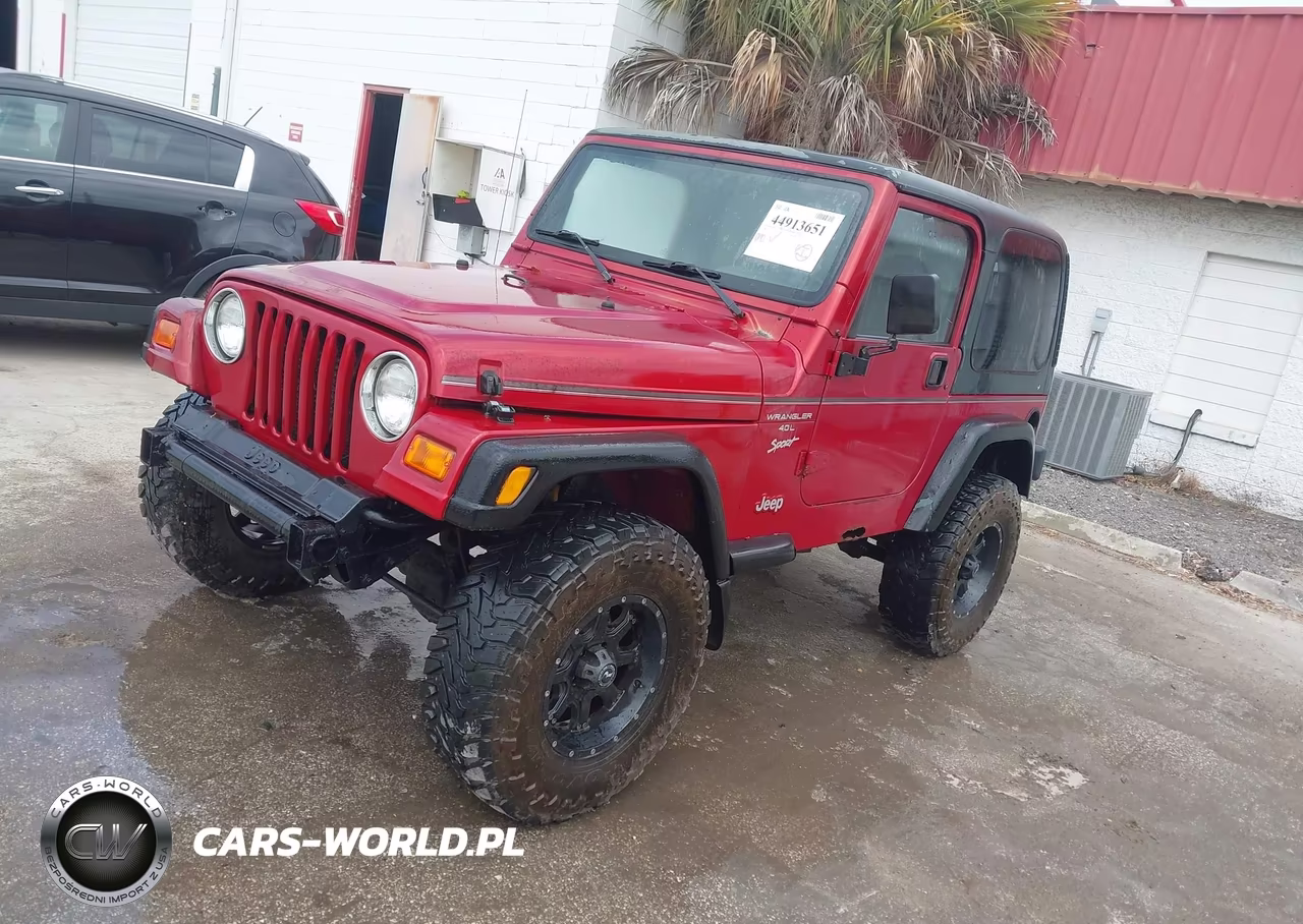 1999 Jeep Wrangler Sport VIN:1J4FY19S7XP424087 - 2