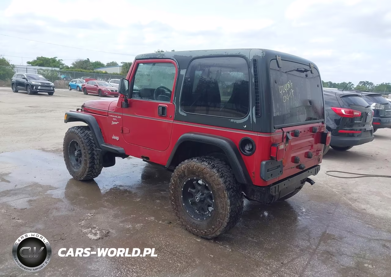 1999 Jeep Wrangler Sport VIN:1J4FY19S7XP424087 - 3