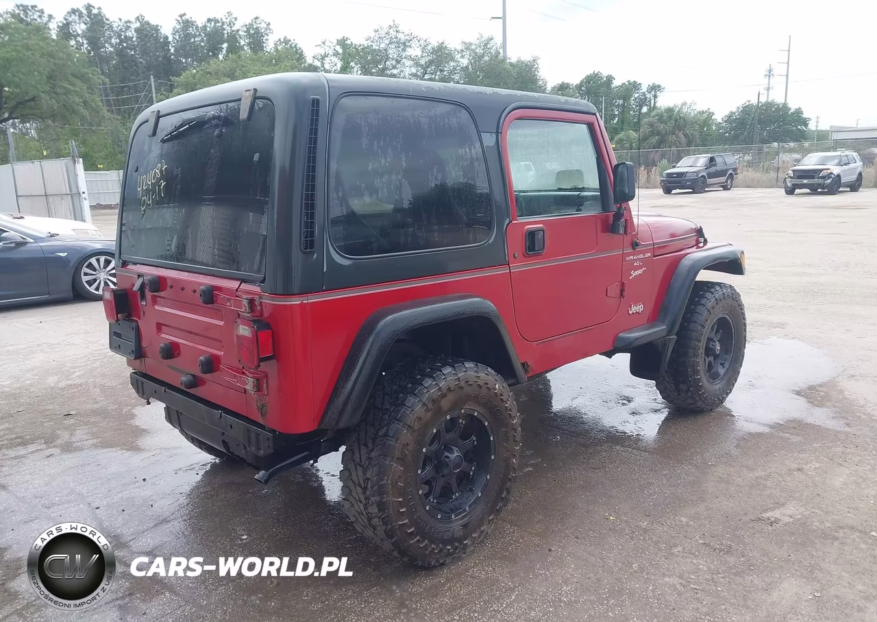 1999 Jeep Wrangler Sport VIN:1J4FY19S7XP424087 - 4