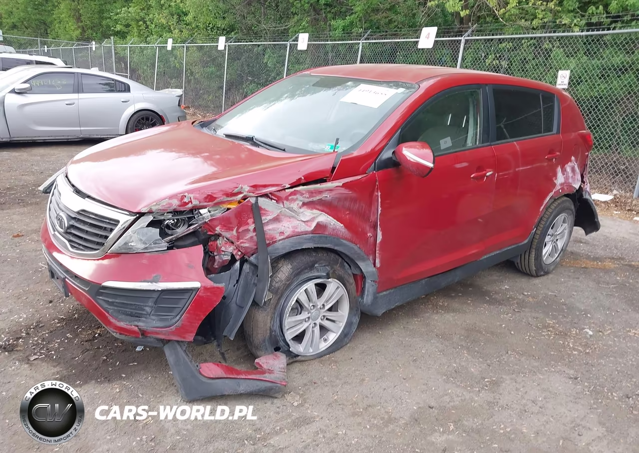 2011 Kia Sportage Lx VIN:KNDPB3A26B7080232 - 2