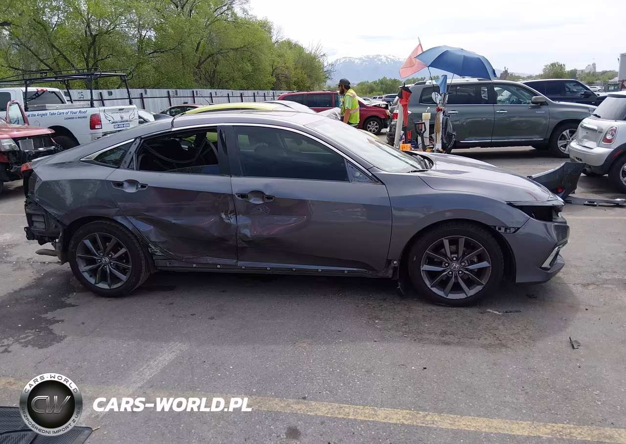 2020 Honda Civic Ex VIN:19XFC1F30LE017093 - 14