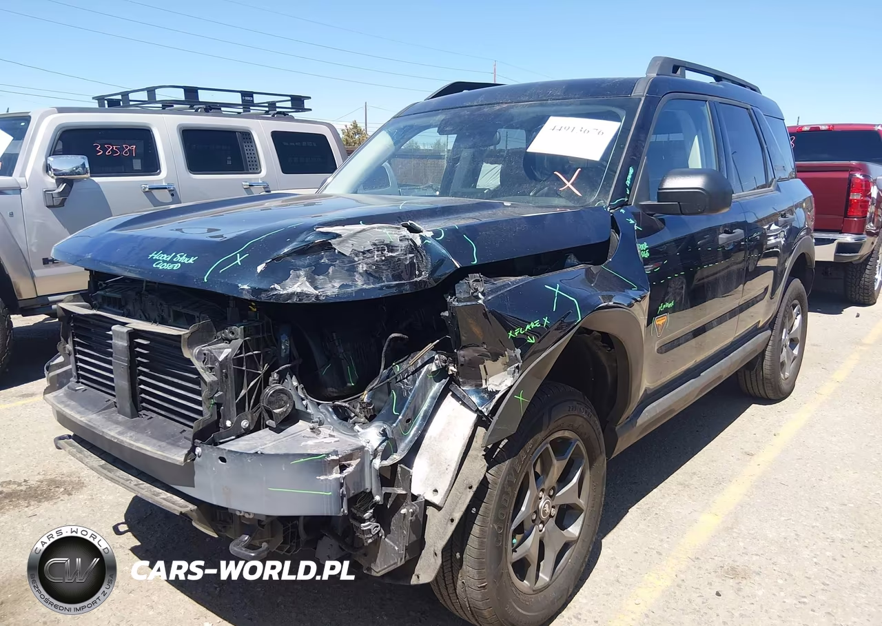 2021 Ford Bronco Sport Badlands VIN:3FMCR9D98MRA61839 - 2