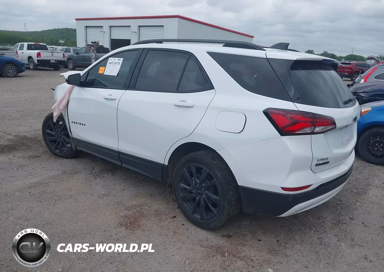 2024 Chevrolet Equinox Fwd Rs VIN:3GNAXMEG1RS199294 - 3