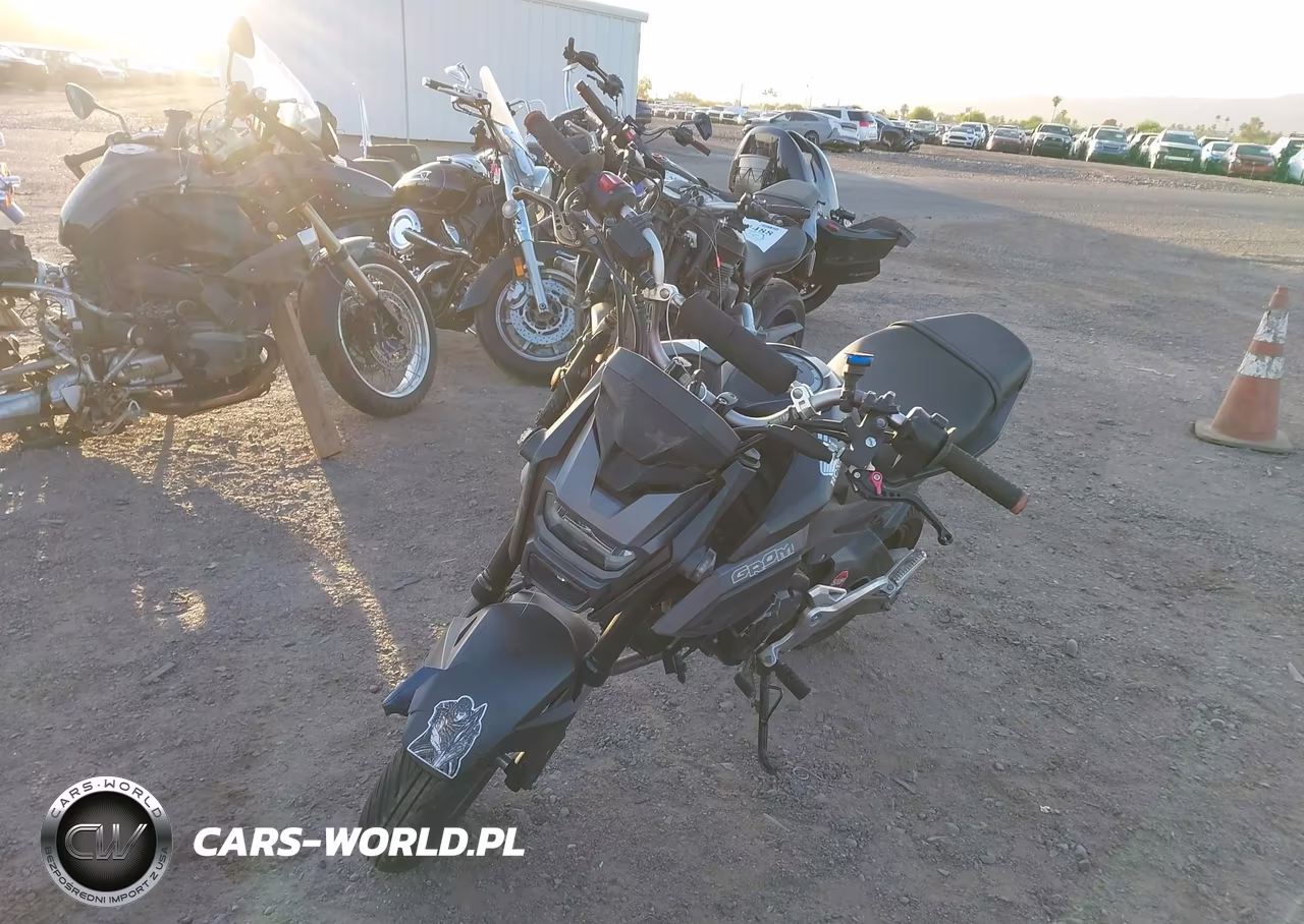 2017 Honda Grom 125 VIN:MLHJC6114H5204222 - 2
