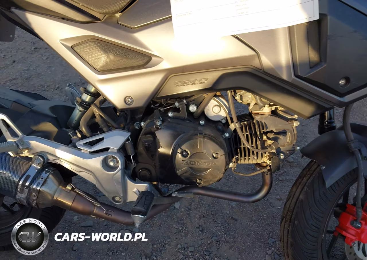 2017 Honda Grom 125 VIN:MLHJC6114H5204222 - 8