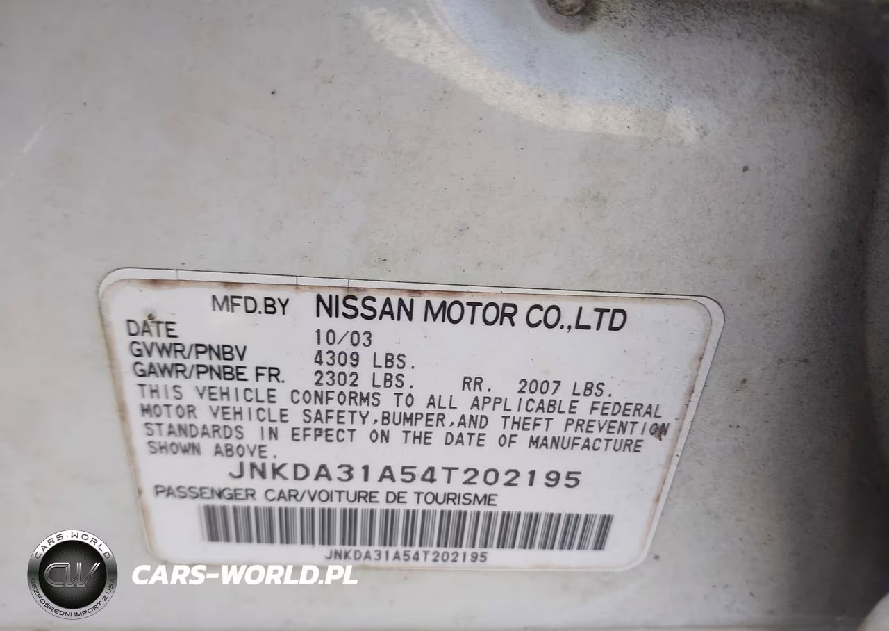 2004 Infiniti I35 Luxury VIN:JNKDA31A54T202195 - 9