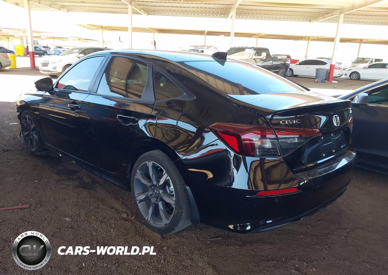 2025 Honda Civic Hybrid Sport-Sport Touring VIN:2HGFE4F89SH340330 - 3