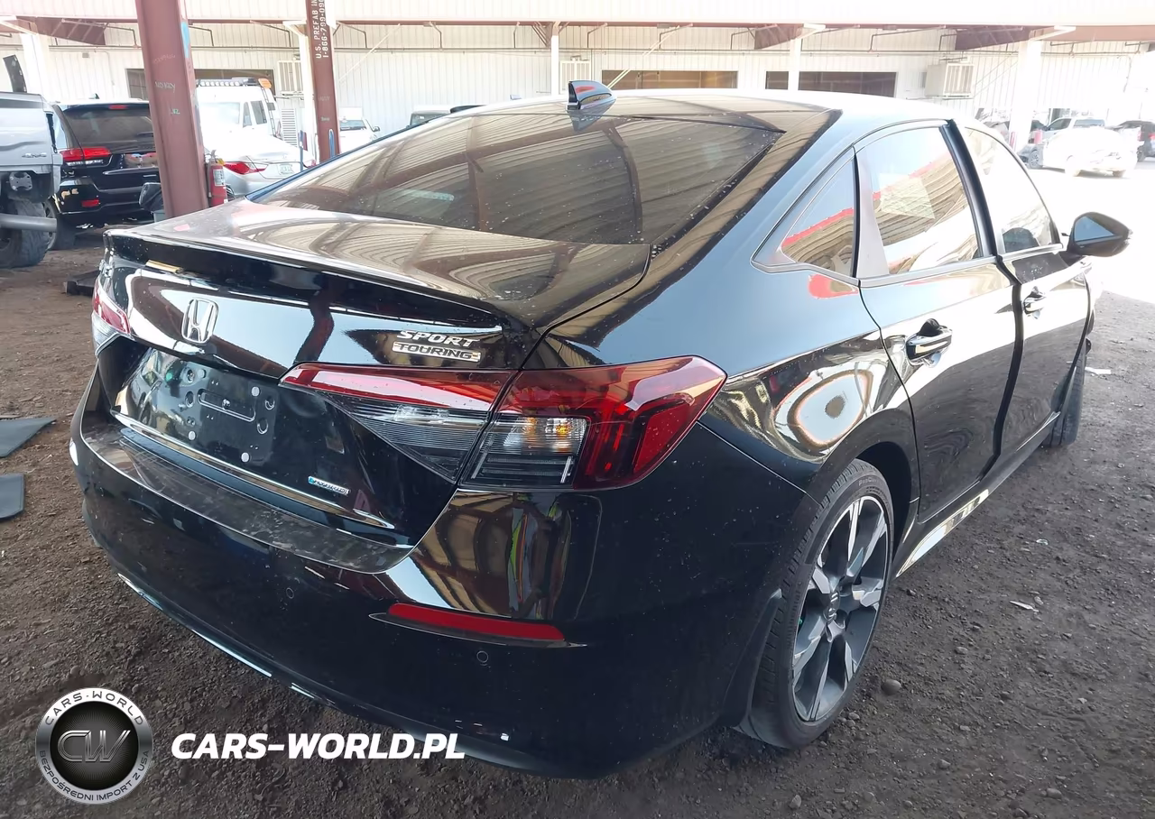 2025 Honda Civic Hybrid Sport-Sport Touring VIN:2HGFE4F89SH340330 - 4