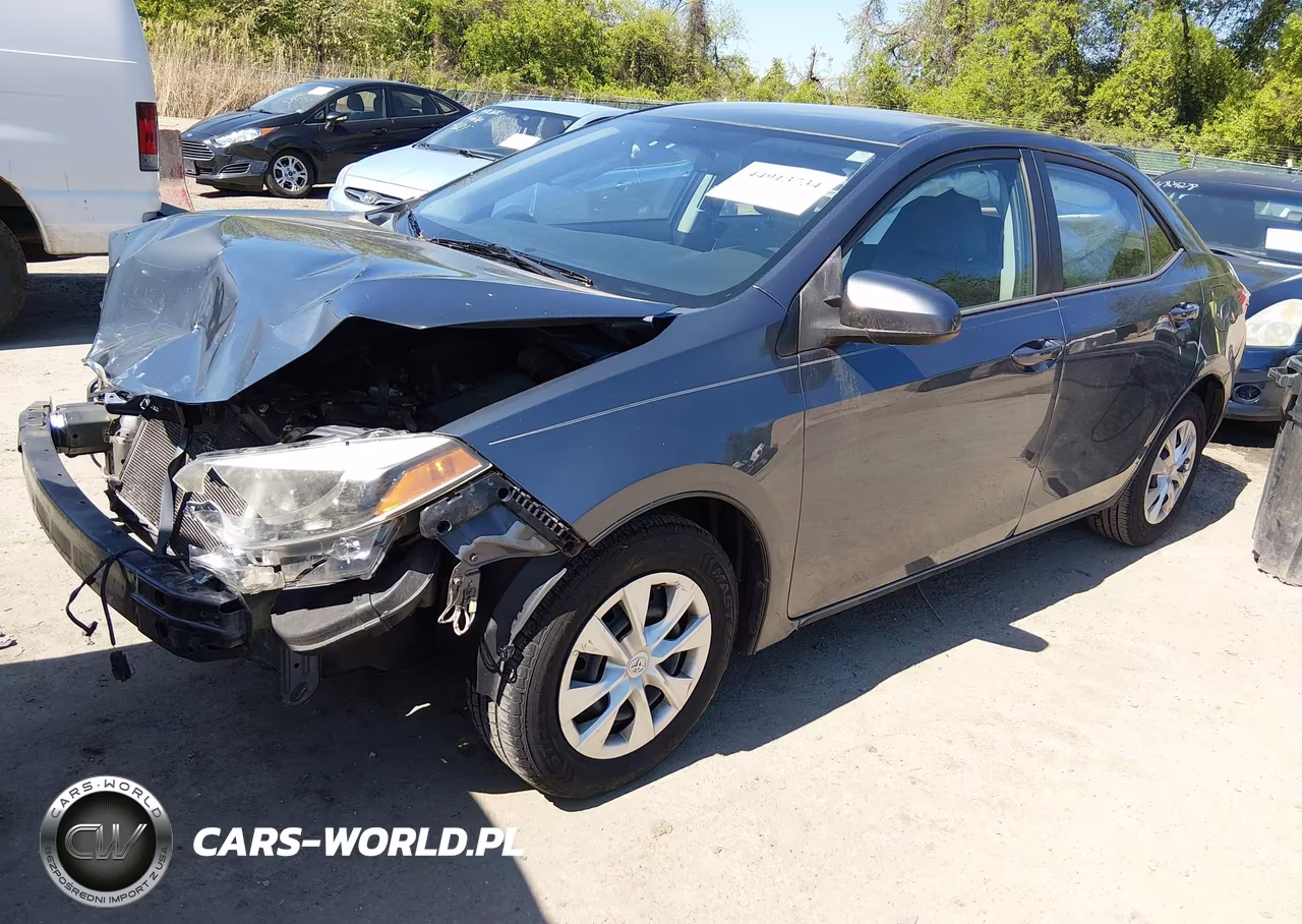 2015 Toyota Corolla L VIN:2T1BURHE2FC231174 - 2