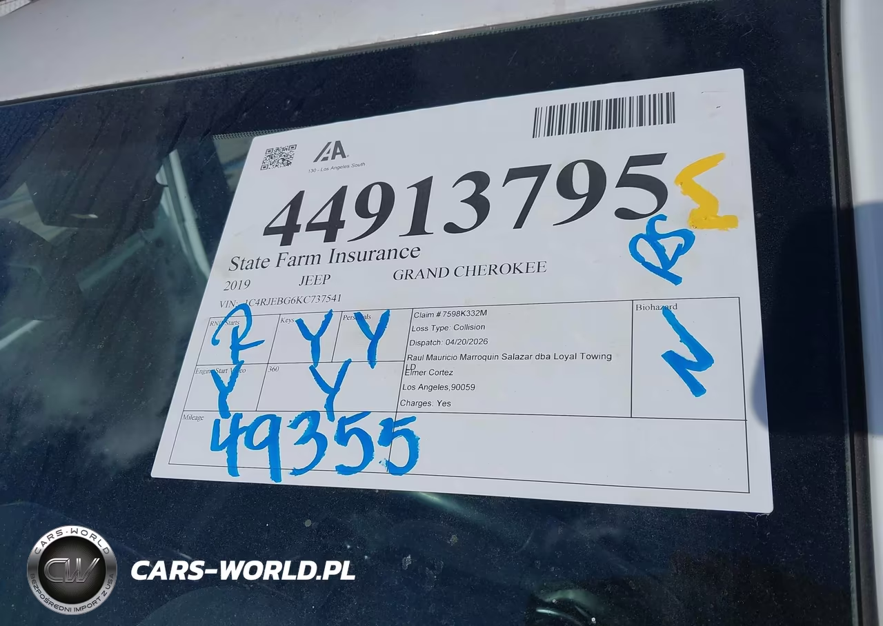 2019 Jeep Grand Cherokee Limited X 4X2 VIN:1C4RJEBG6KC737541 - 18