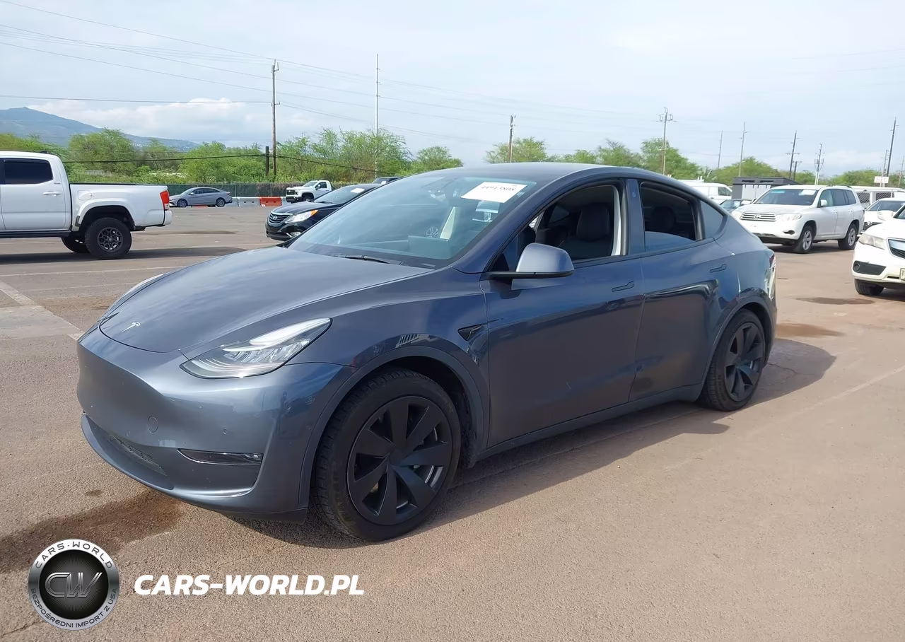 2022 Tesla Model Y Long Range Dual Motor All-Wheel Drive VIN:7SAYGAEEXNF366830 - 2