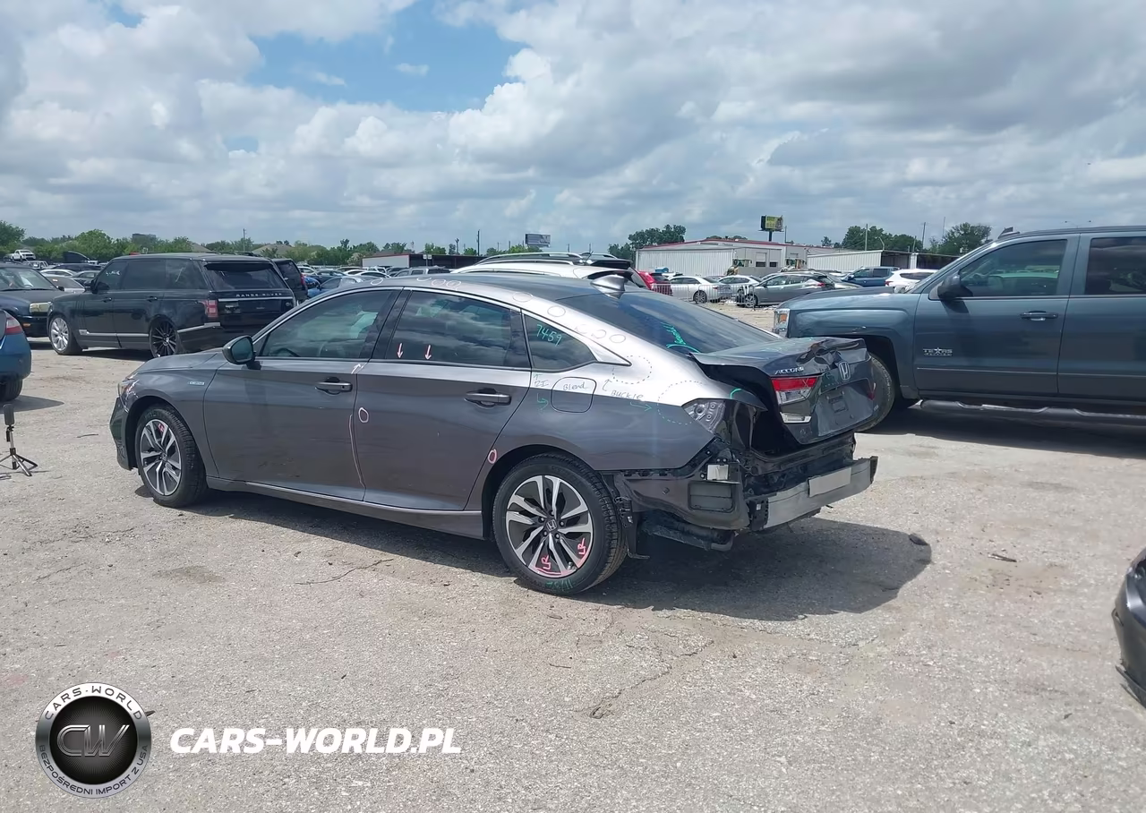 2019 Honda Accord Hybrid Ex VIN:1HGCV3F43KA009235 - 3