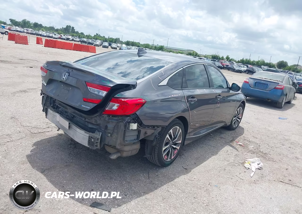 2019 Honda Accord Hybrid Ex VIN:1HGCV3F43KA009235 - 4