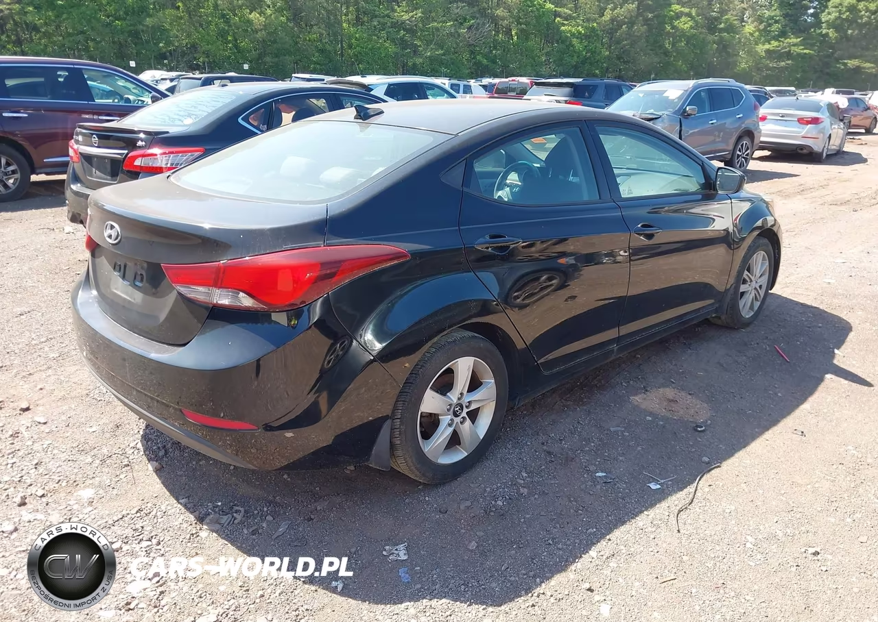 2016 Hyundai Elantra Se VIN:KMHDH4AE9GU636717 - 4
