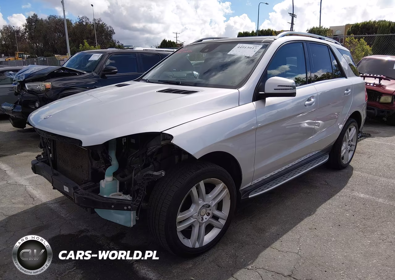 2015 Mercedes-Benz Ml 350 VIN:4JGDA5JB4FA559349 - 2