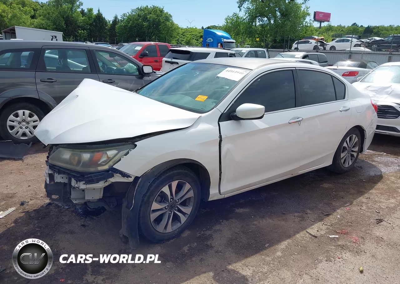 2013 Honda Accord Lx VIN:1HGCR2F31DA192630 - 2