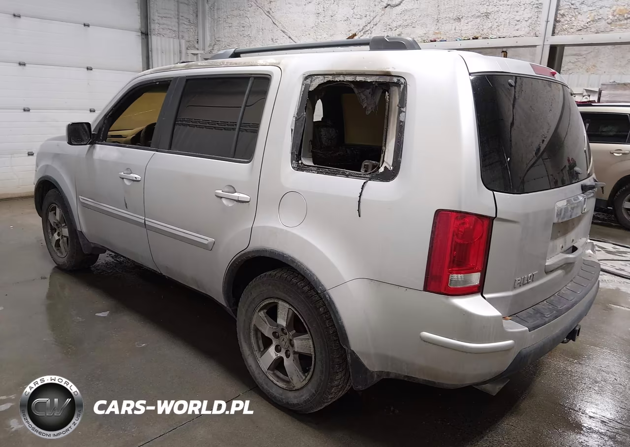 2010 Honda Pilot Ex-L VIN:5FNYF4H51AB025730 - 3