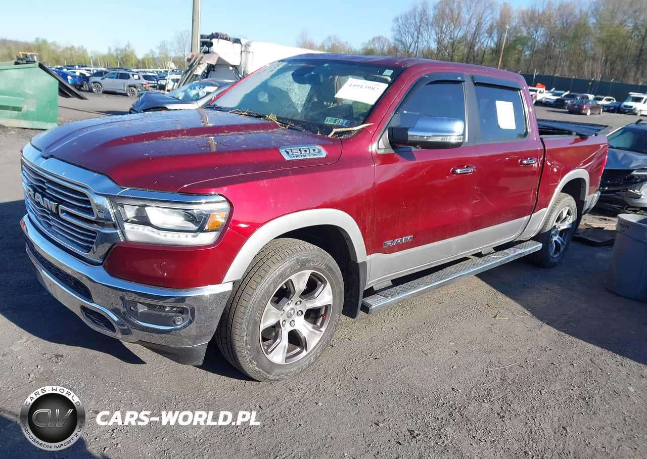 2019 Ram 1500 Laramie 4X4 5'7 Box VIN:1C6SRFJT8KN663419 - 2