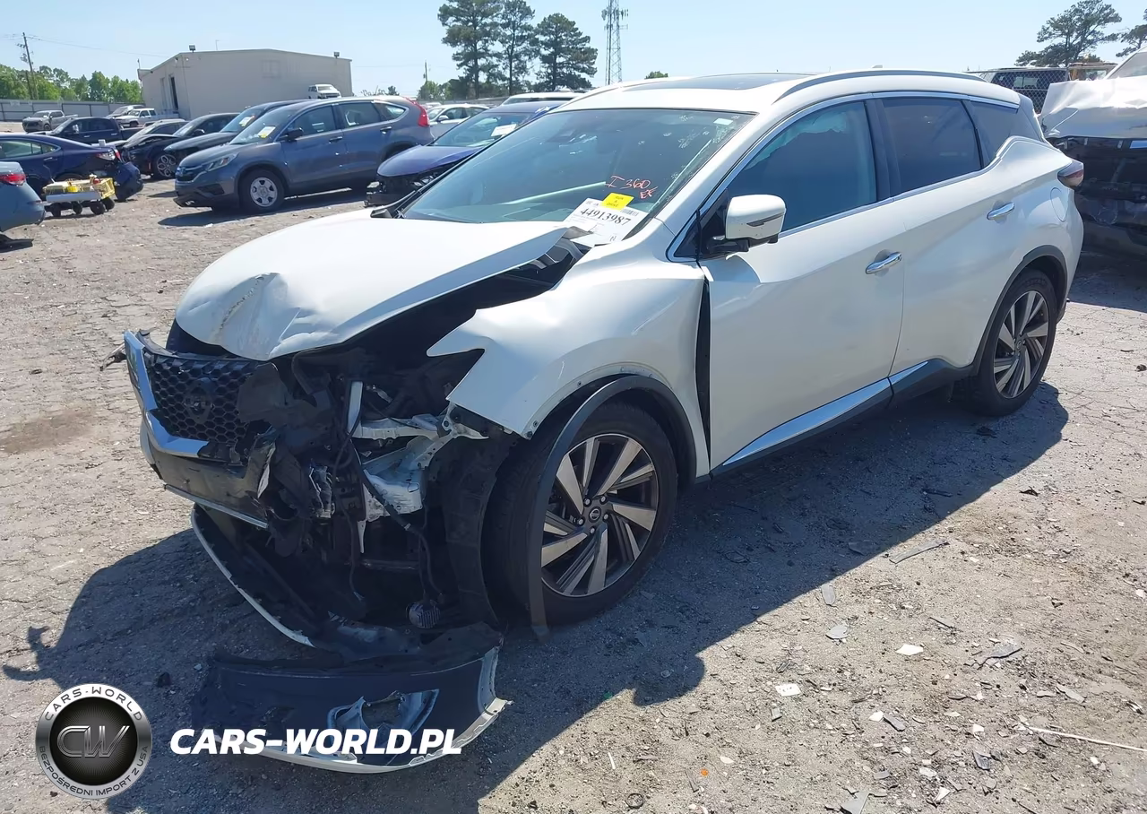 2019 Nissan Murano Sl VIN:5N1AZ2MS1KN119839 - 2