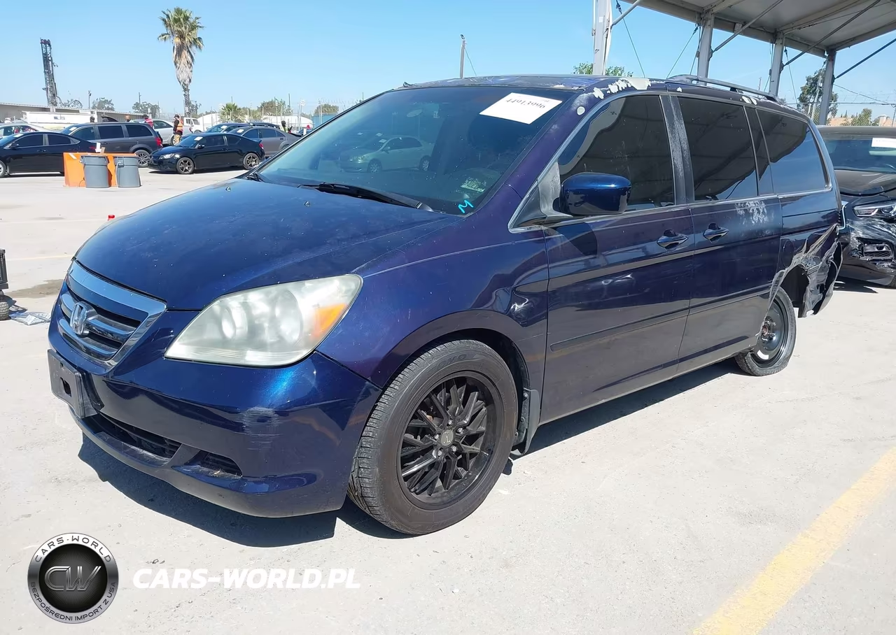 2007 Honda Odyssey Ex-L VIN:5FNRL38617B010931 - 2