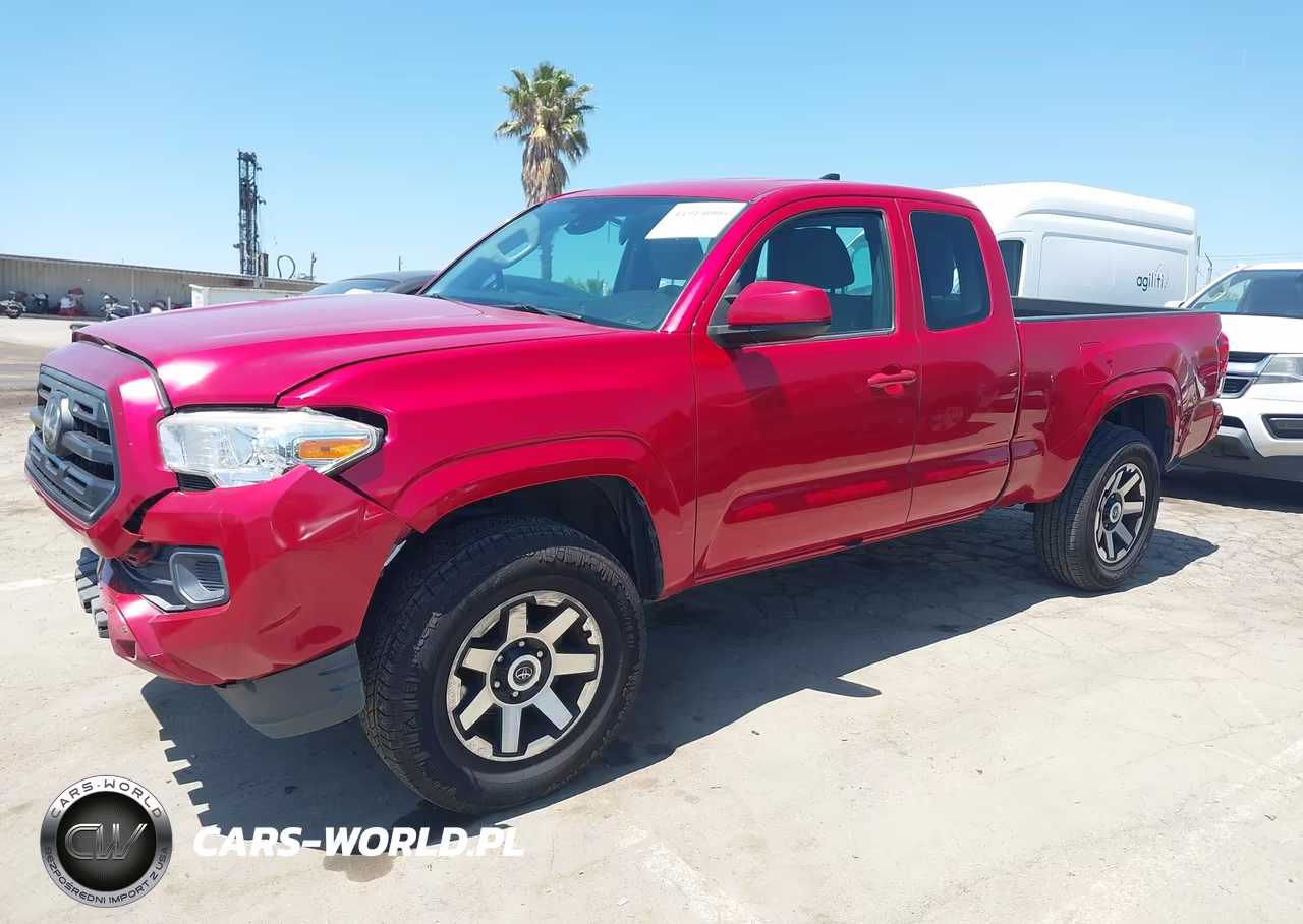 2018 Toyota Tacoma Sr VIN:5TFRX5GN2JX117153 - 2