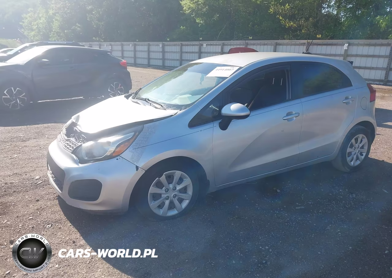 2014 Kia Rio Lx VIN:KNADM5A36E6327709 - 2