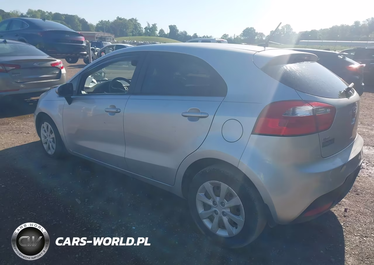 2014 Kia Rio Lx VIN:KNADM5A36E6327709 - 3
