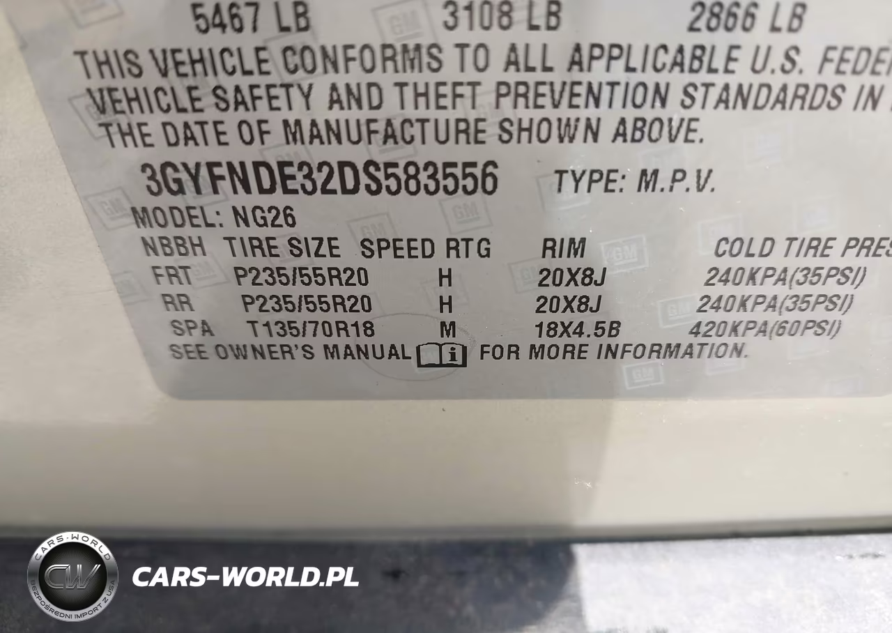 2013 Cadillac Srx Performance Collection VIN:3GYFNDE32DS583556 - 9