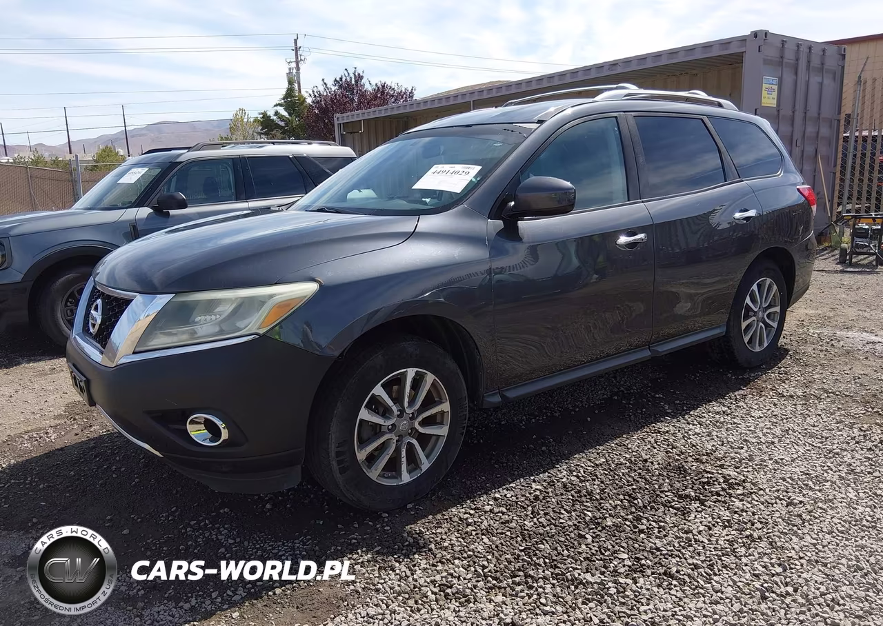 2013 Nissan Pathfinder Sv VIN:5N1AR2MM0DC643838 - 2