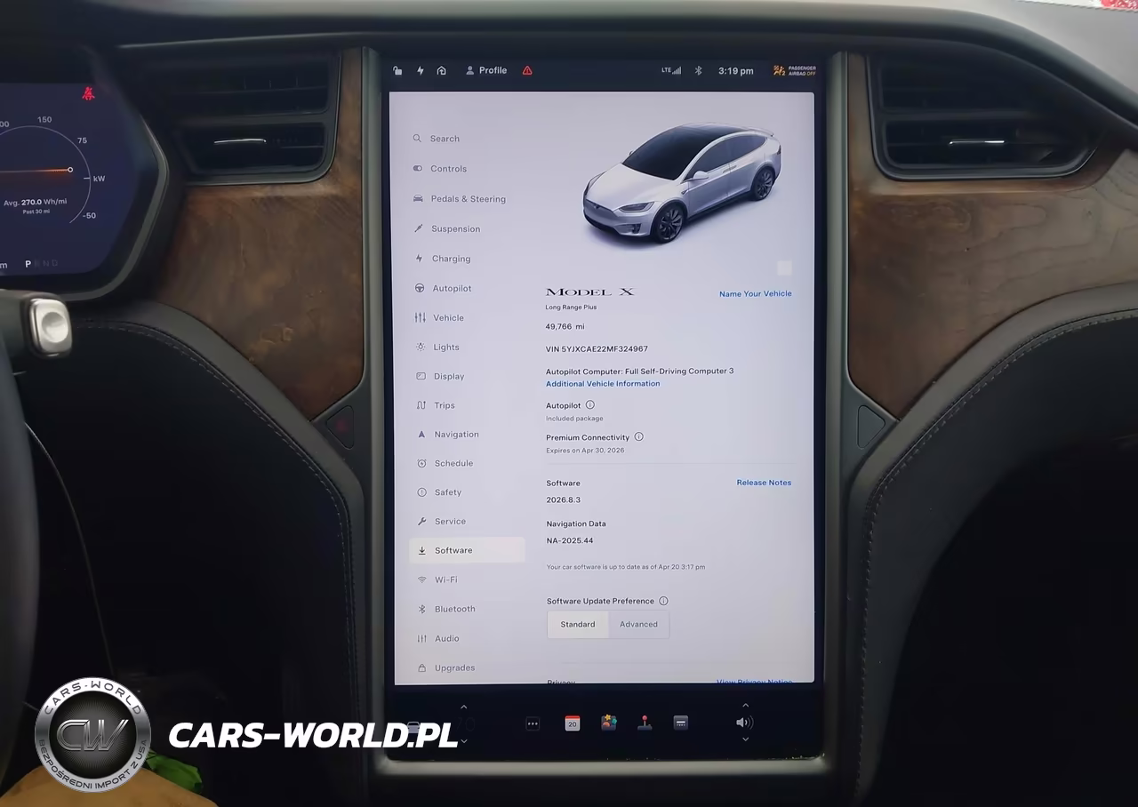 2021 Tesla Model X Long Range Dual Motor All-Wheel Drive-Long Range Plus Dual Motor All-Wheel Drive VIN:5YJXCAE22MF324967 - 19