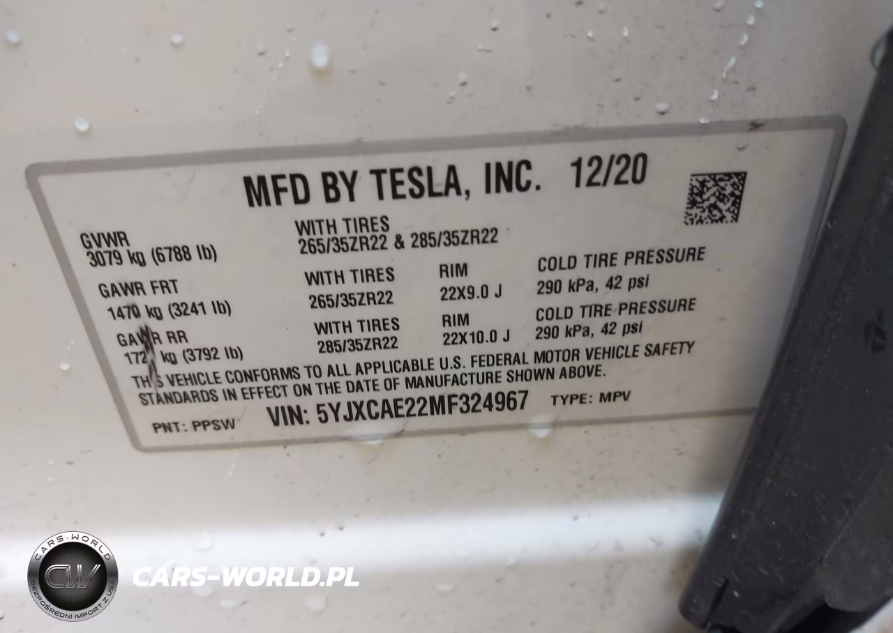2021 Tesla Model X Long Range Dual Motor All-Wheel Drive-Long Range Plus Dual Motor All-Wheel Drive VIN:5YJXCAE22MF324967 - 9