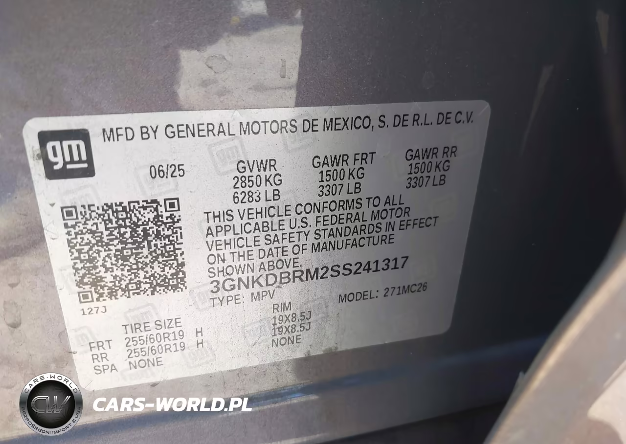 2025 Chevrolet Blazer Ev Lt Fwd VIN:3GNKDBRM2SS241317 - 9