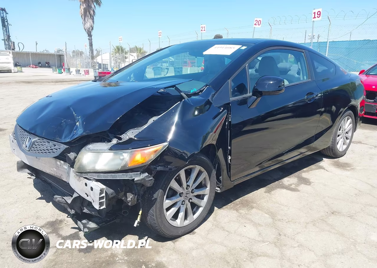 2012 Honda Civic Ex-L VIN:2HGFG3B19CH544169 - 2