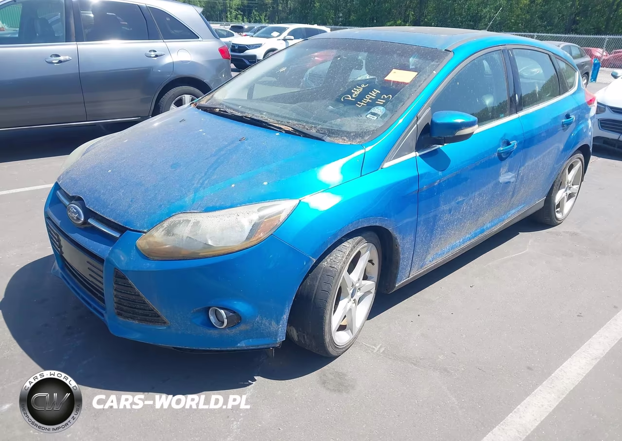 2013 Ford Focus Titanium VIN:1FADP3N27DL378822 - 2