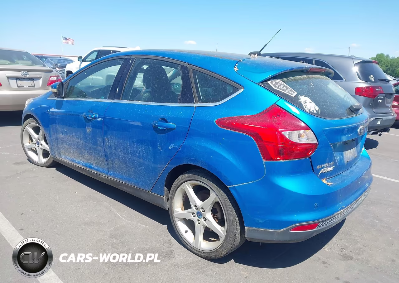 2013 Ford Focus Titanium VIN:1FADP3N27DL378822 - 3