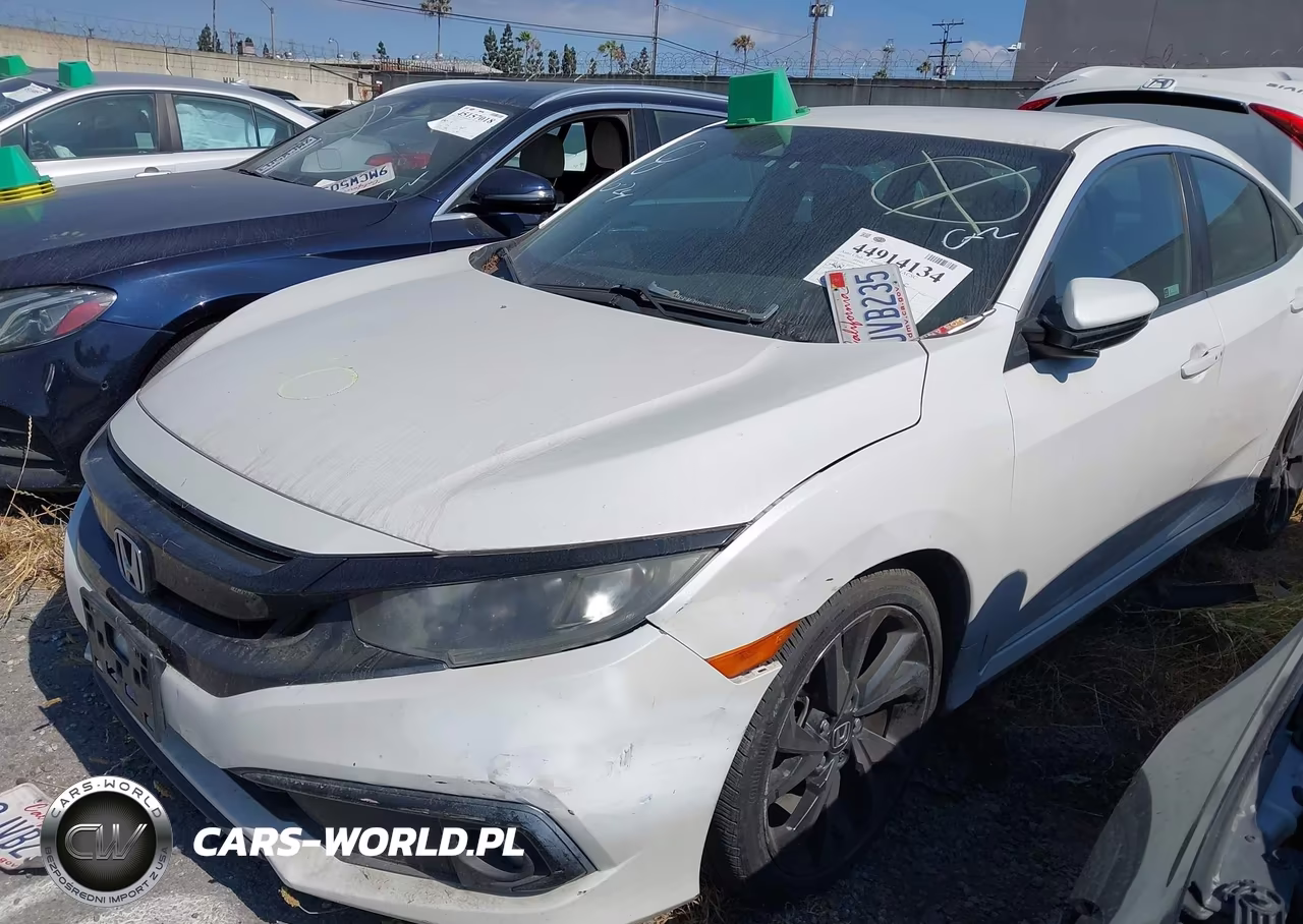 2019 Honda Civic Sport VIN:2HGFC2F8XKH554611 - 2