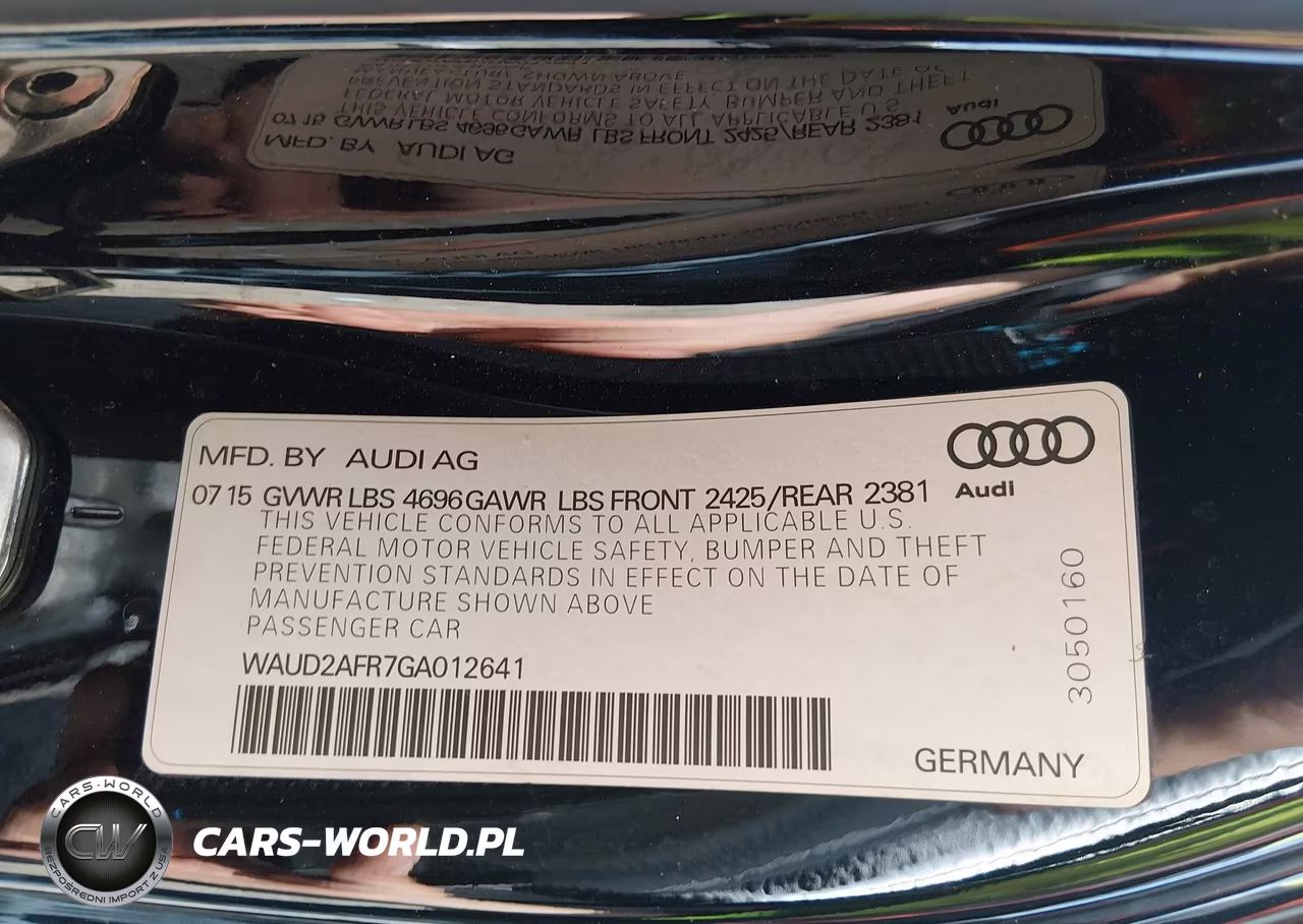 2016 Audi A5 2.0T Premium VIN:WAUD2AFR7GA012641 - 9