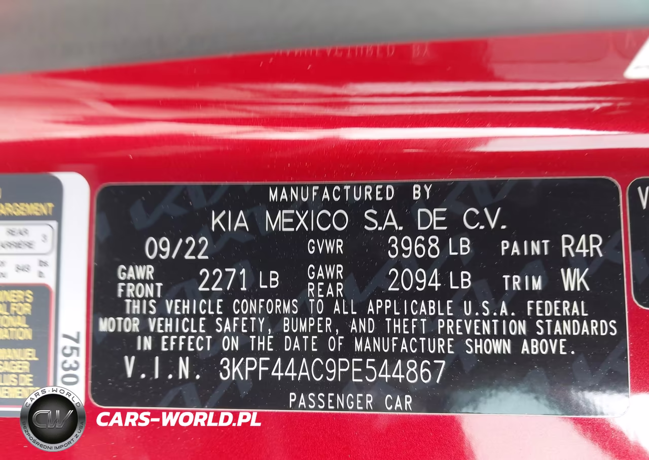 2023 Kia Forte Gt VIN:3KPF44AC9PE544867 - 9