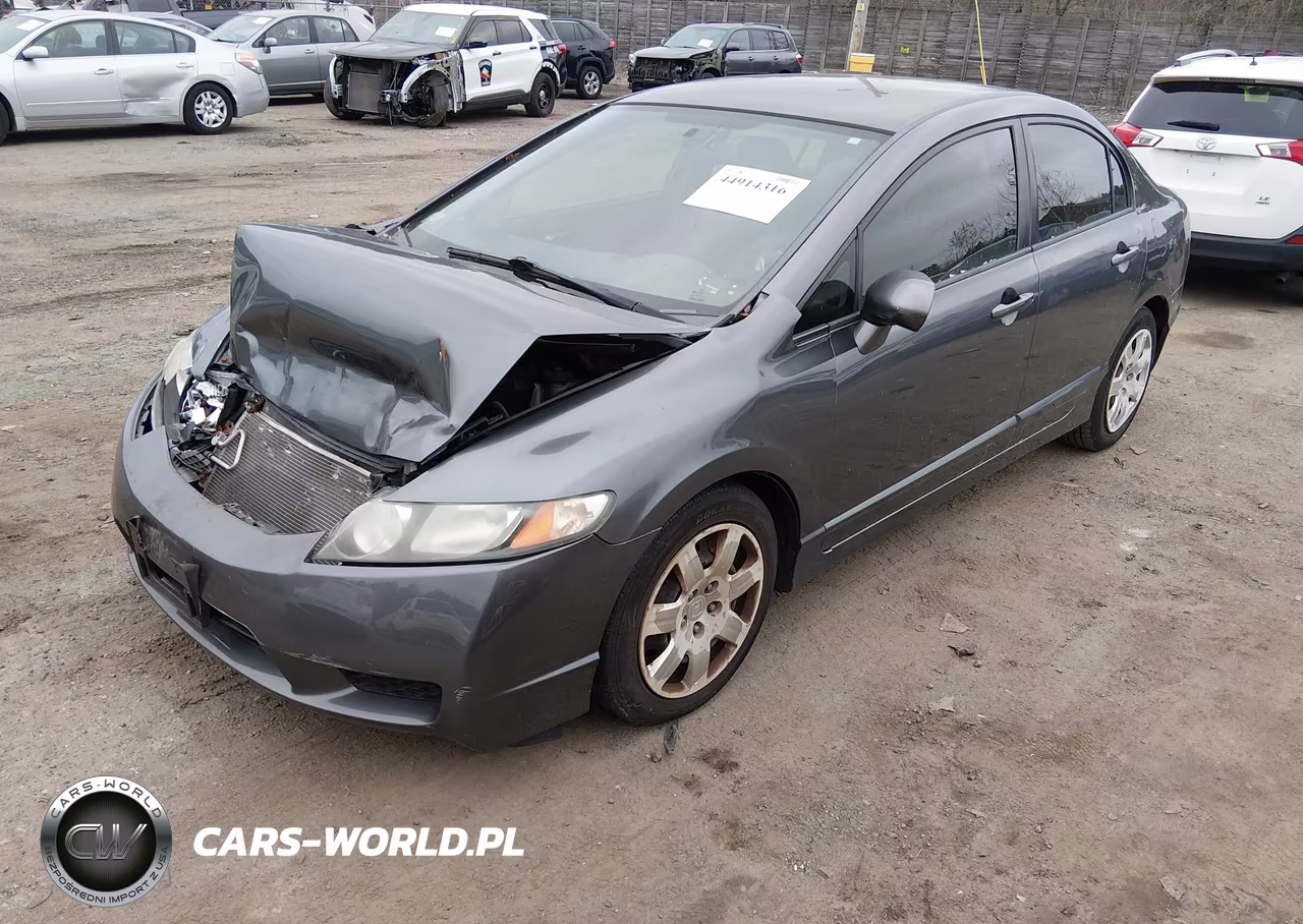 2009 Honda Civic Lx VIN:2HGFA16599H344663 - 2