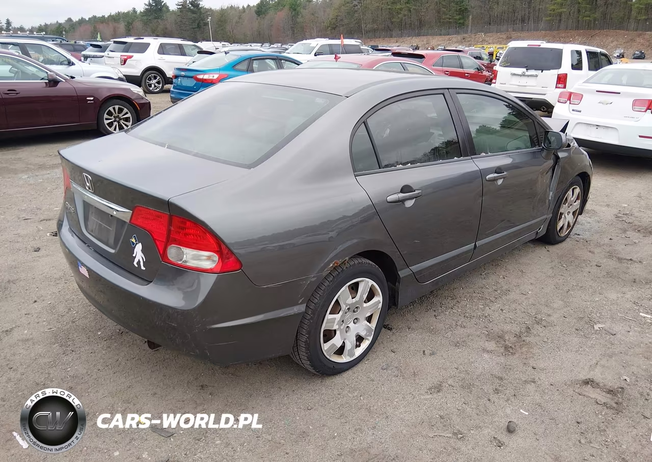 2009 Honda Civic Lx VIN:2HGFA16599H344663 - 4