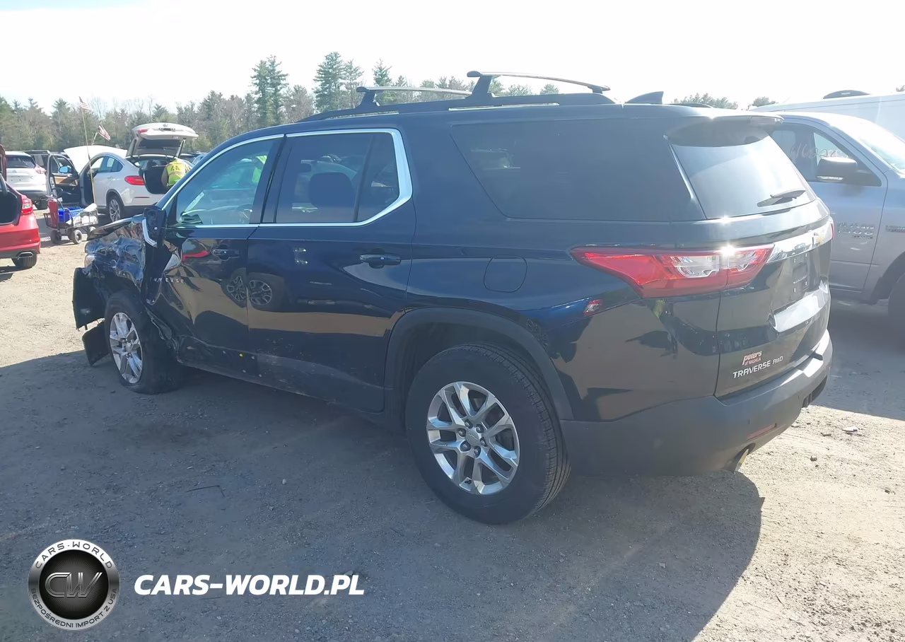 2020 Chevrolet Traverse Awd Lt Cloth VIN:1GNEVGKW5LJ150144 - 3